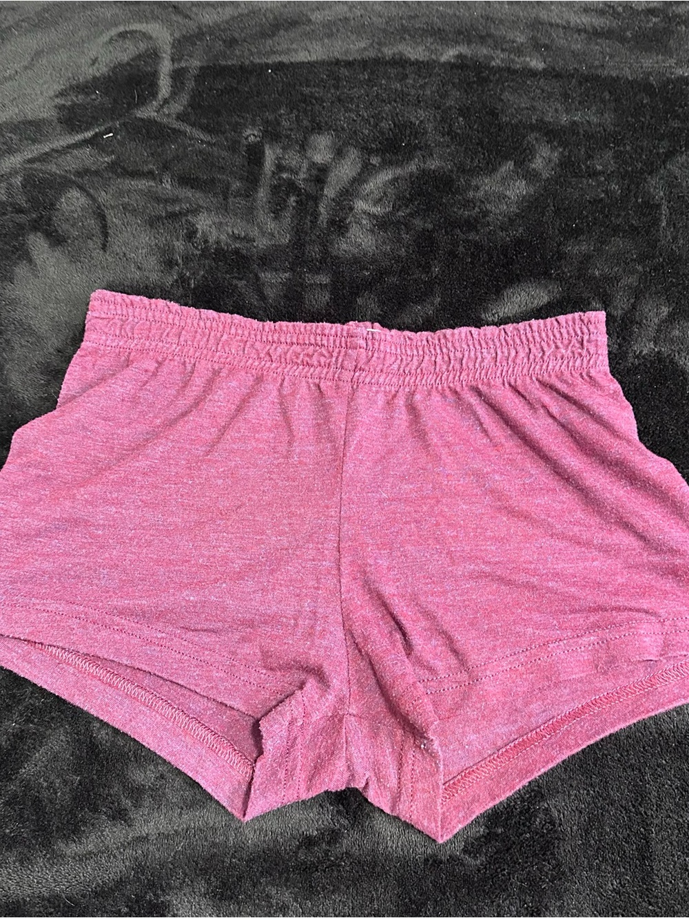 American Apparel Maroon Jersey Cotton short size XS